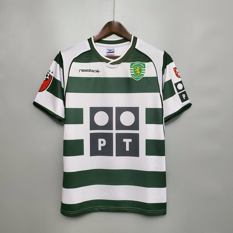 CAMISETA SPORTING CP I 01/03 HOMBRE (RETRO)