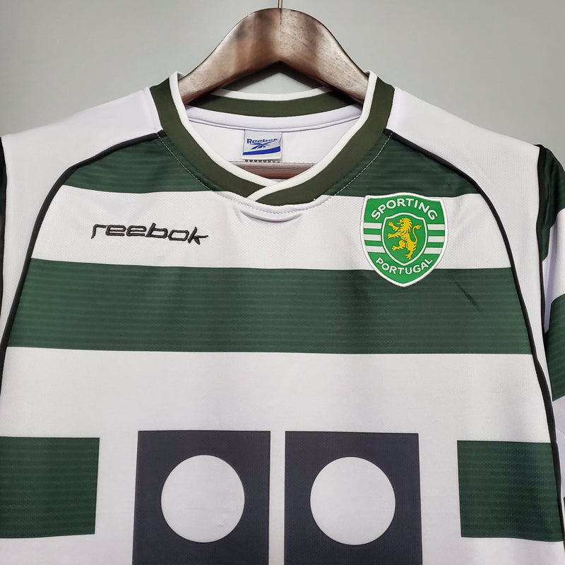 CAMISETA SPORTING CP I 01/03 HOMBRE (RETRO)